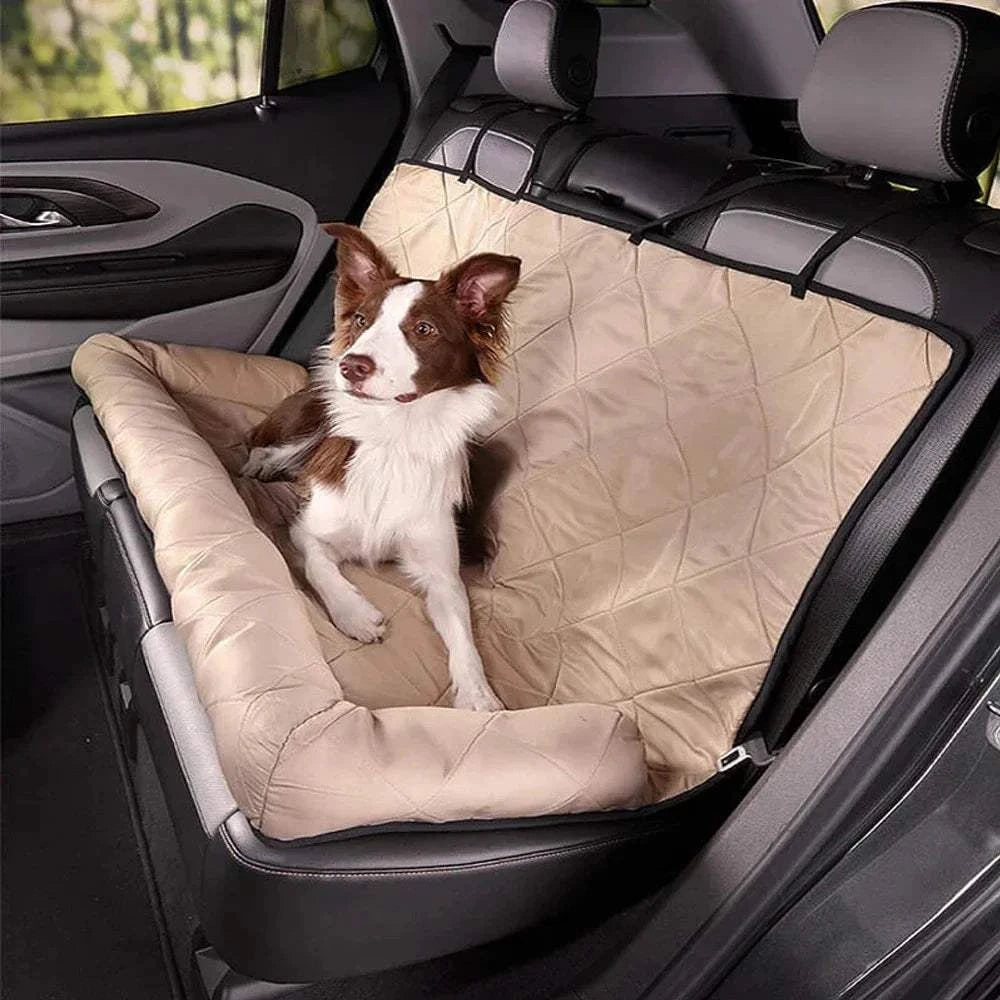 Fortunato Store Dog Car Seat Cover light yellow / 92cm X 127.6cm Waterproof Dog Car Seat Cover – Anti-Scratch Mat