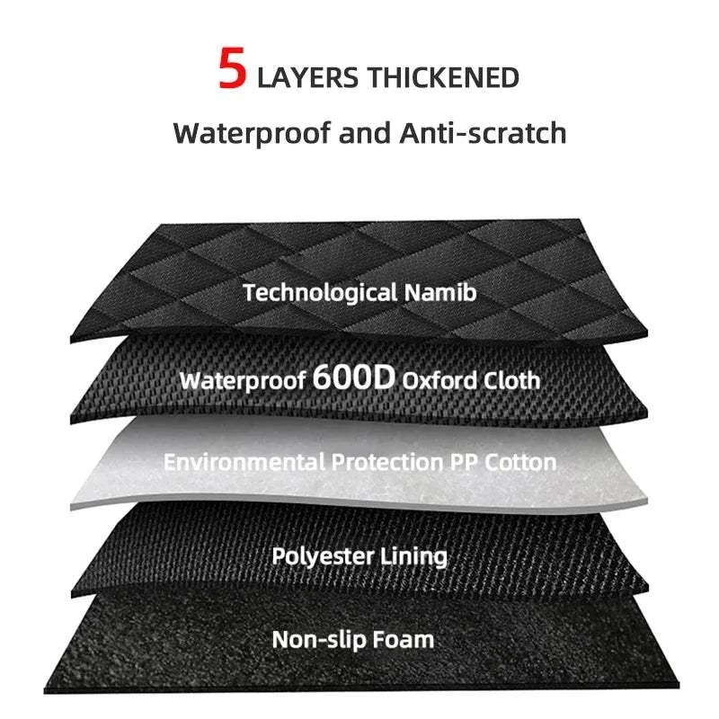 Fortunato Store Waterproof Dog Car Seat Cove Black-Oranger / 135x145cm Waterproof Dog Car Seat Hammock – SUV & Car Cover