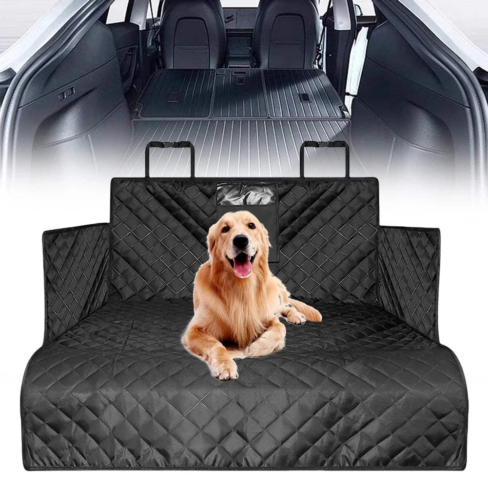 Fortunato Store Waterproof Dog Car Seat Cove Waterproof Rear Dog Car Seat Cover – Non-Slip Mat
