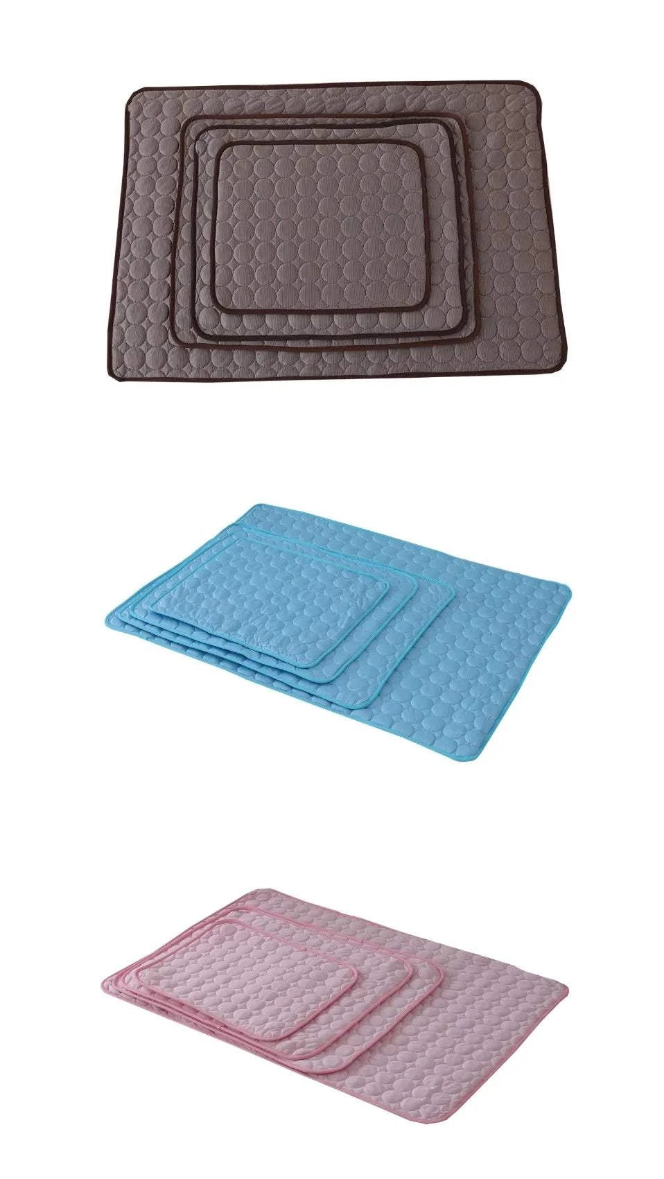 Fortunato Store Cooling Pet Mat XL Dog Cooling Mat – Self-Cooling Pet Bed for Summer