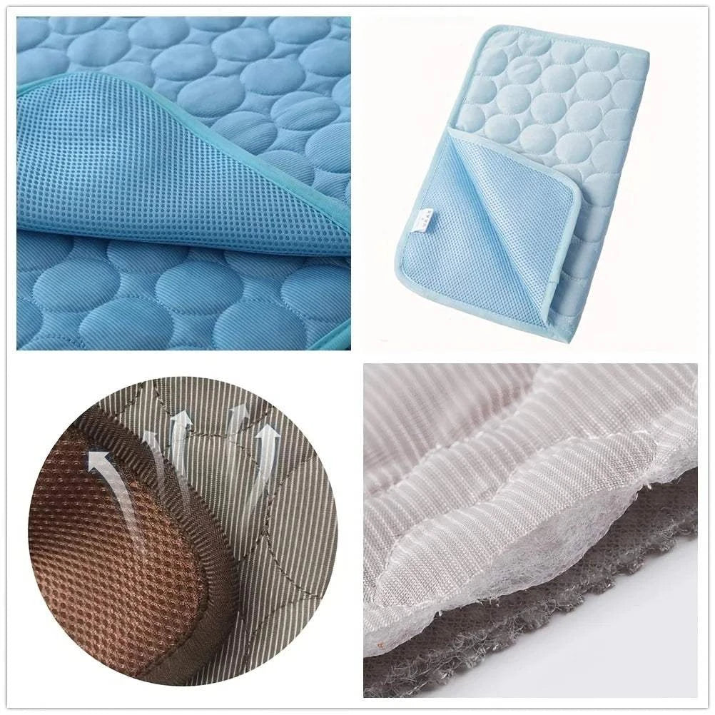 Fortunato Store Cooling Pet Mat XL Dog Cooling Mat – Self-Cooling Pet Bed for Summer