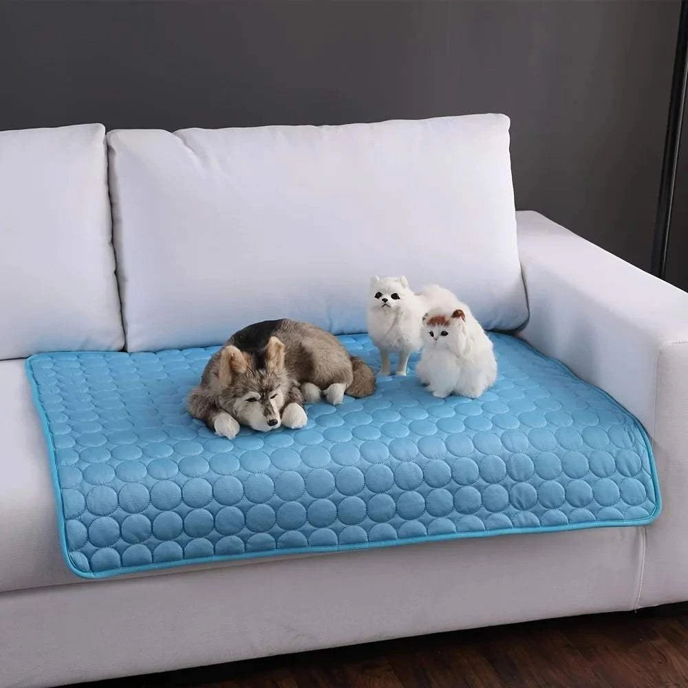 Fortunato Store Cooling Pet Mat XL Dog Cooling Mat – Self-Cooling Pet Bed for Summer