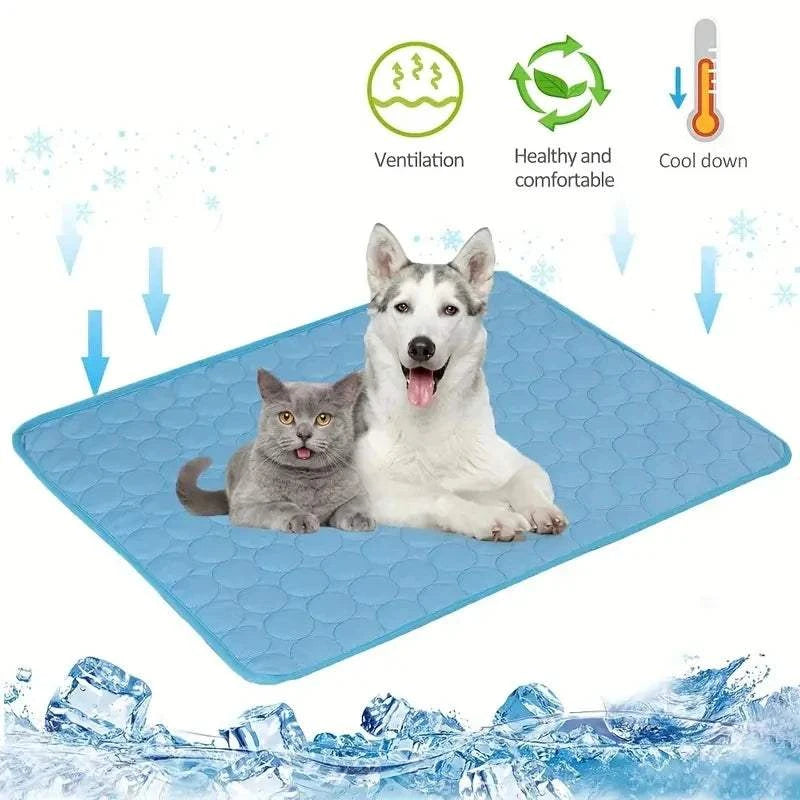 Fortunato Store Cooling Pet Mat XL Dog Cooling Mat – Self-Cooling Pet Bed for Summer
